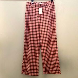 Anthropologie, women’s size medium, new with tag, pink trousers, wide leg